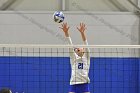 Volleyball vs MHC  Wheaton Women's Volleyball vs Mount Holyoke College. - Photo by Keith Nordstrom : Wheaton, Volleyball